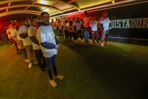 Vitoria SC, jogou esta noite, no Estádio D Afonso Henriques, frente ao B Sad o jogo da 2ª jornada do grupo F, da fase de grupois da Taça da Liga | jogadores e acompanhantes no túnel